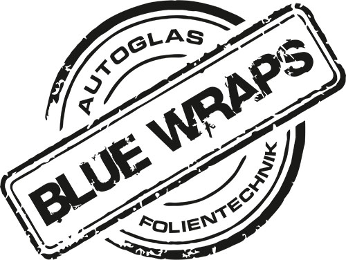 Hier sehen Sie das Logo von Blue Wraps Zwickau